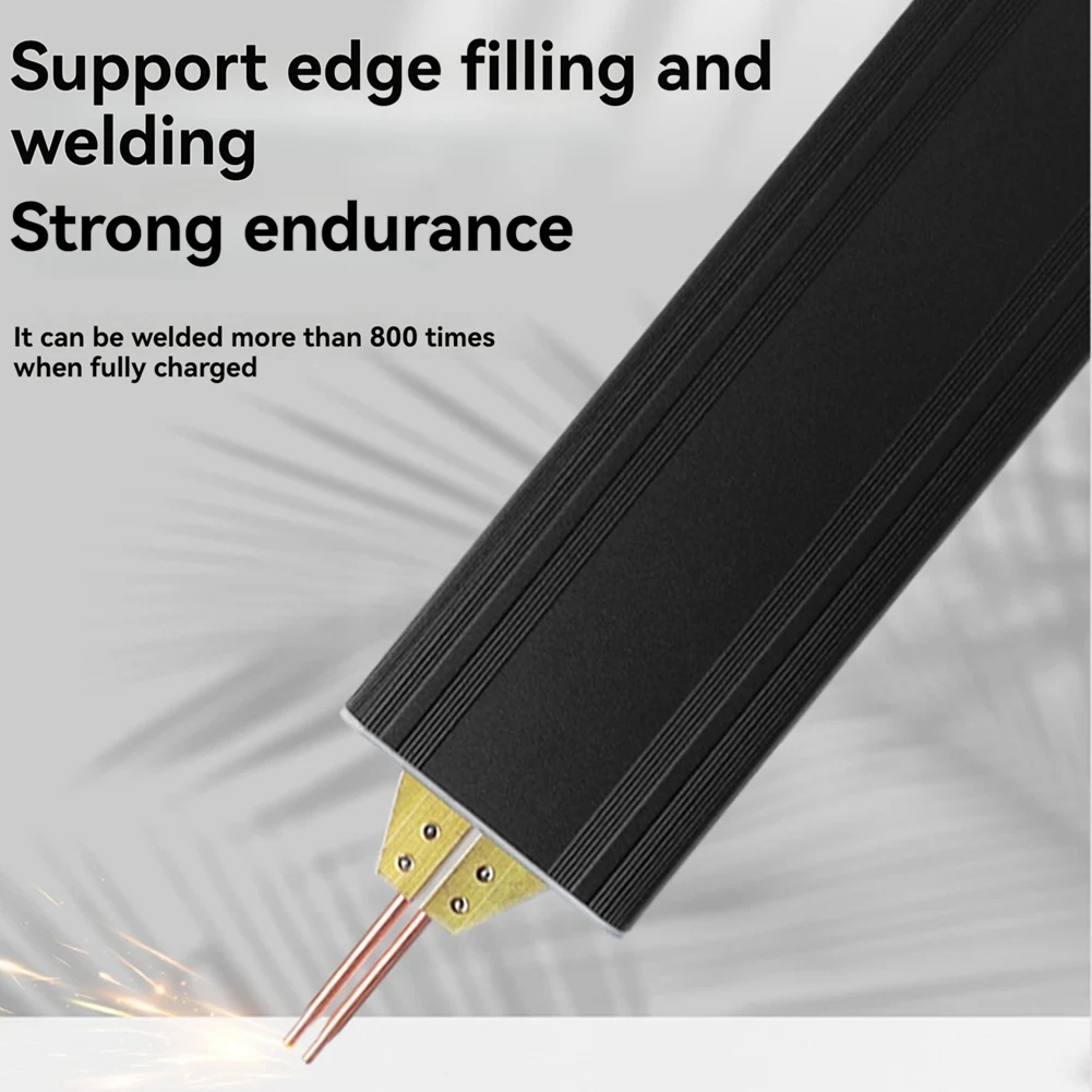 DIY Portable Handheld Battery Spot Welder Nickel Strip And Nickel Belt Welding For 18650 Lithium Battery Black 6