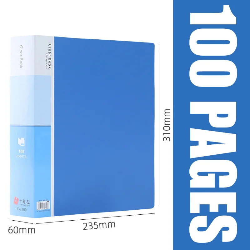 1pcs-blue-100pages