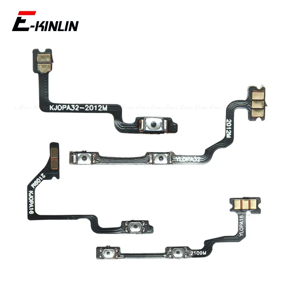 

Switch Power ON OFF Key Mute Silent Volume Button Ribbon Flex Cable For OPPO A54 A53s A53 Global A52 A74 Replacement Parts