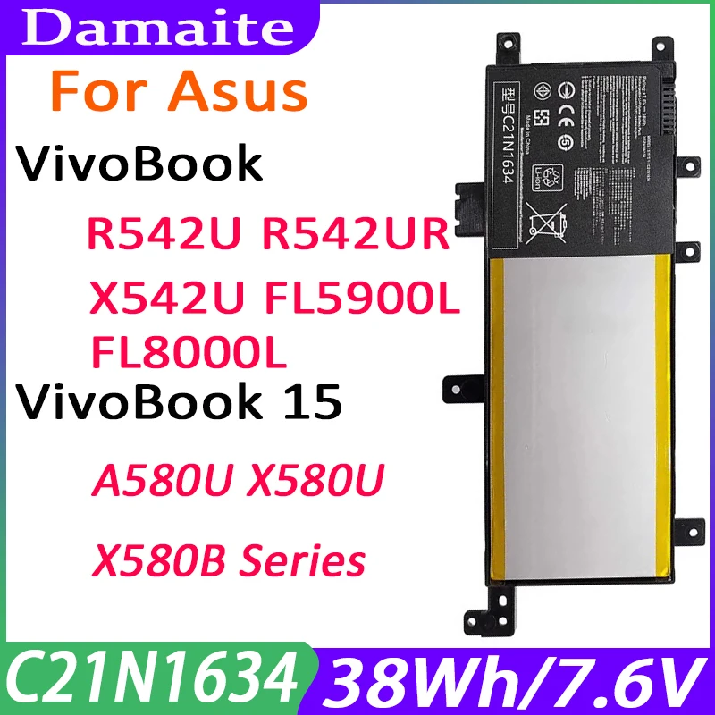 Asus X542u Asus Vivobook R542u Ssd Upgrade New C21N1634