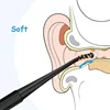 Double Silicone Soft Head Rotary Screw Earpick Ear Picking Tool Massage Ear Cleaner Earscoop Rod 5