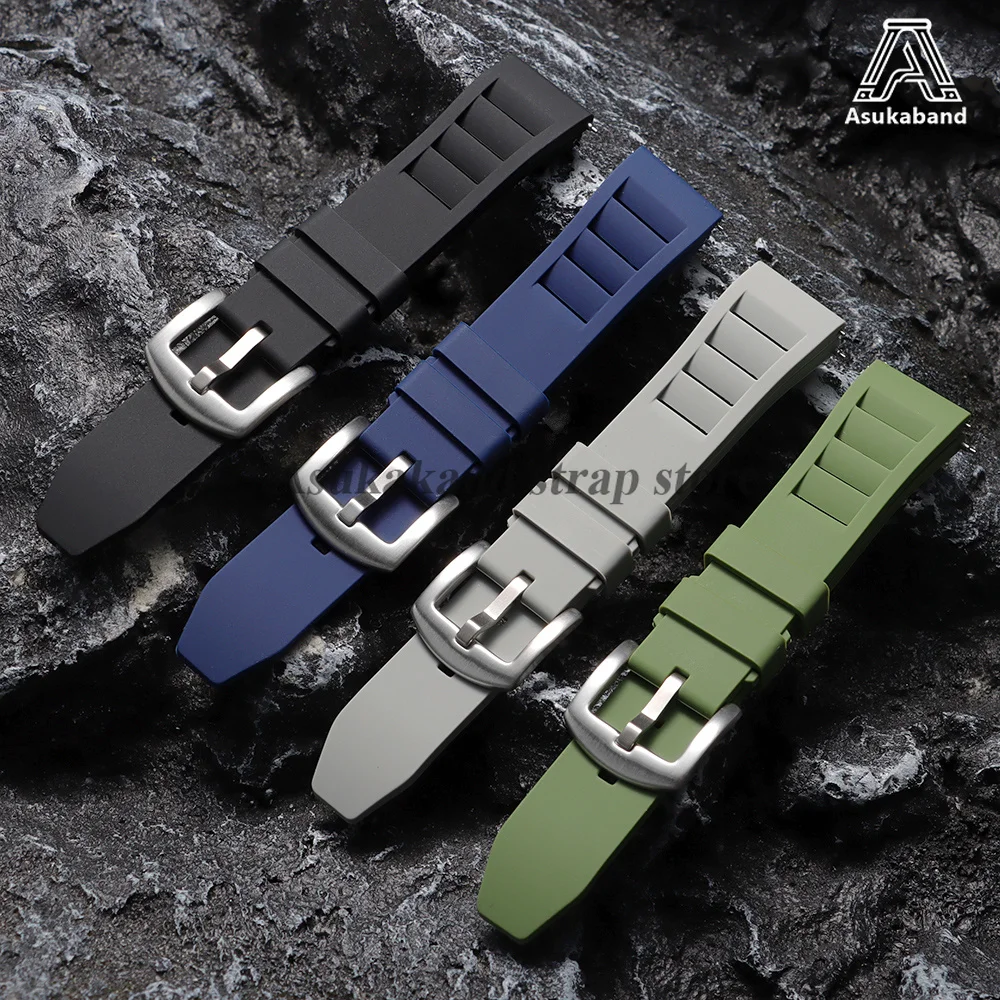 Enhanced Silicone Sport Watch Strap with Quick Release – Diving-Grade Universal Rubber Band
