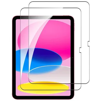 Protecteur d'écran en verre pour tablette, étui pour iPad Air Pro 10e génération 10.9 11 10.2 pouces 2022 I Pad 10 9 8 7 Isabel Mini 6 Cover, 2 pièces
