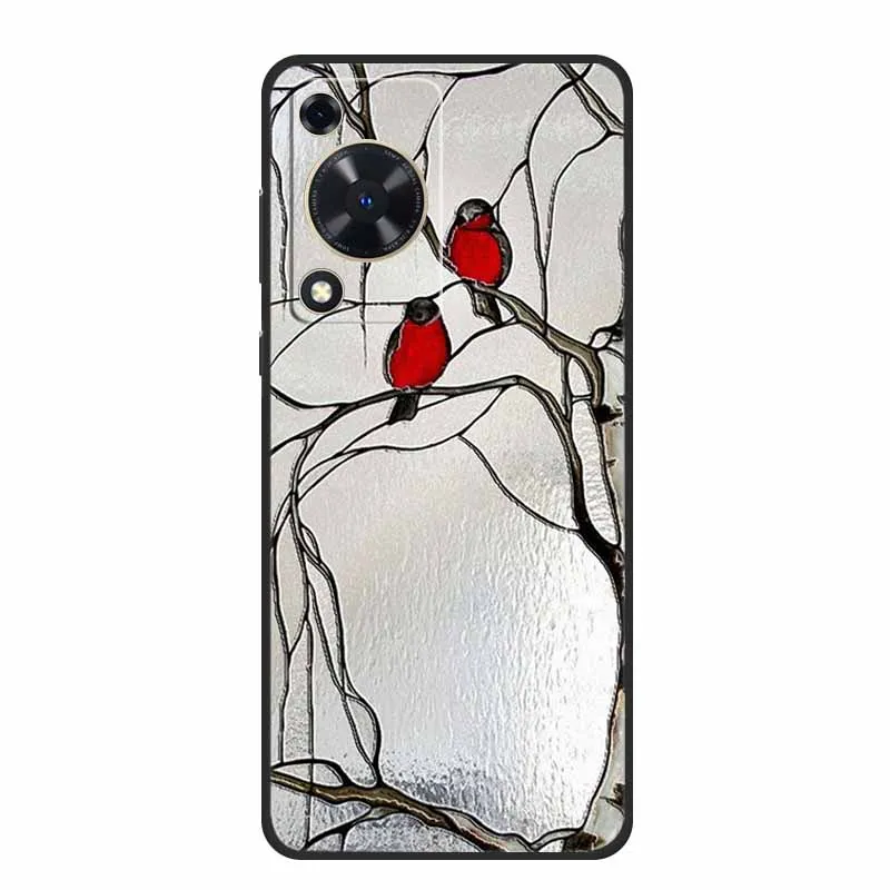 Embossed 3D Shockproof Silicone Phone Case - Soft Protective Cover