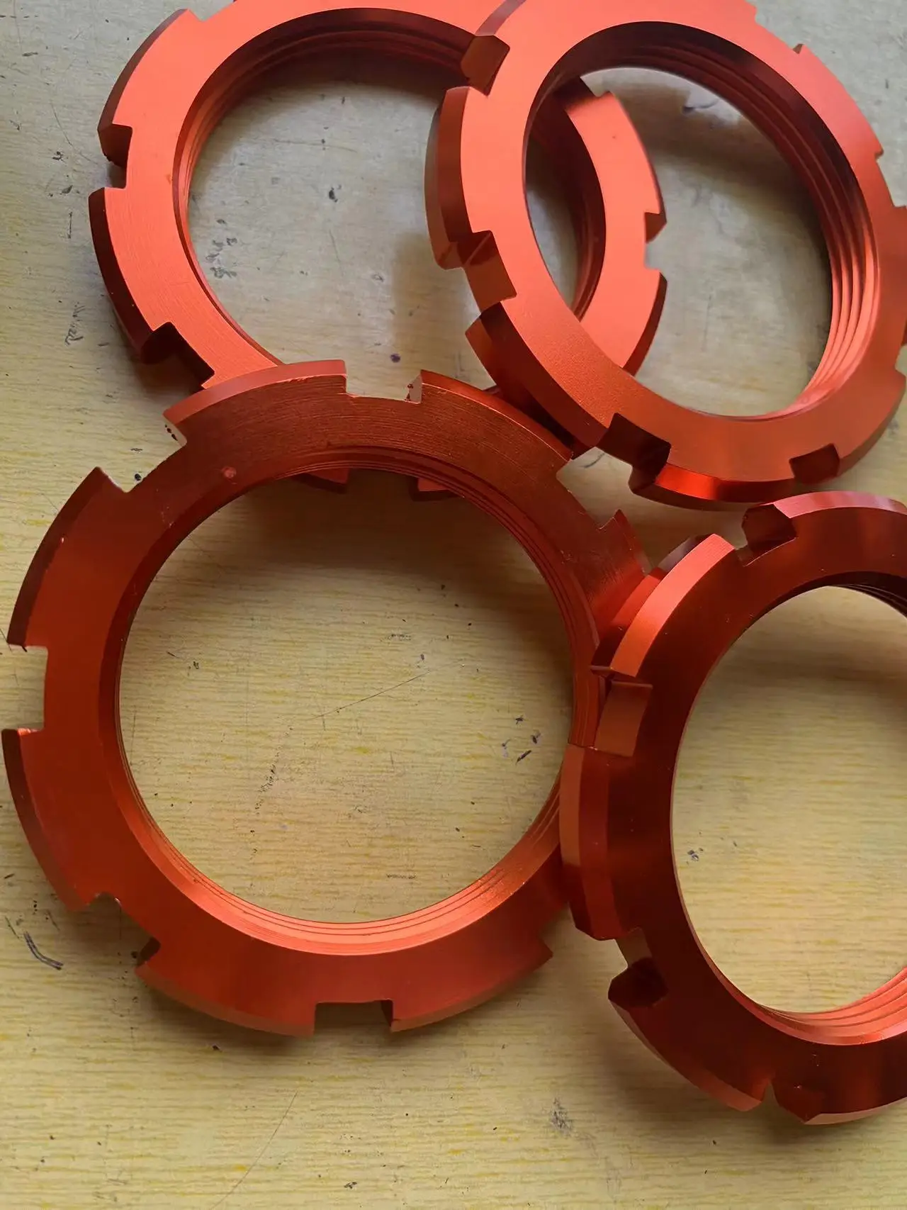 알루미늄 코일 오버 잠금 너트, 크기 M53x2, 튜닝 충격 흡수용 예비 부품, 수리 예산용 코일 오버, 공장 직송, 1 개