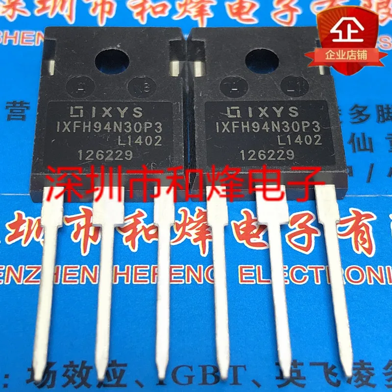 

5 шт.-10 шт. IXFH94N30P3 TO-247 300V 94A Новый и оригинальный на складе