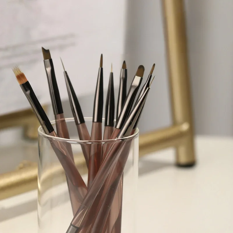 

Drawing Lines Stripe Painting Flower Pen Japanese Handle Nail Art Pen Brush Nail Liner Brush Nail Supplies For Professionals