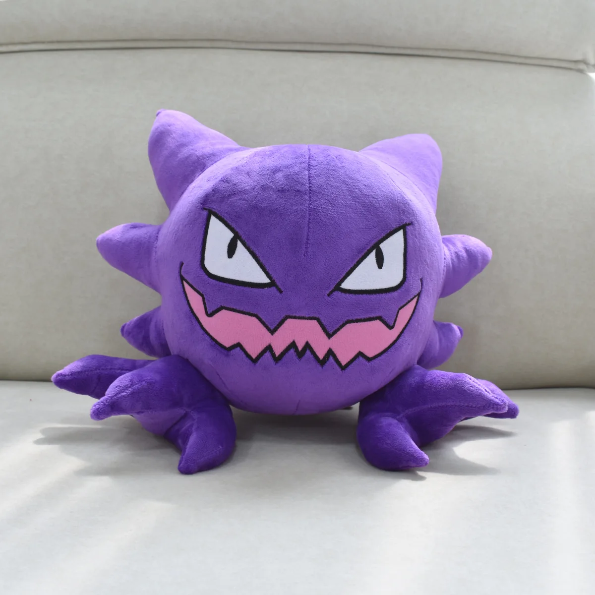 30Cm Anime Cartoon Haunter Evolution Edition Gengar Kawaii Soft Pillow Doll Bambini Regali Di Compleanno Cute Pokemon Toy