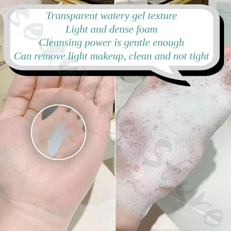 100ML HBN Amino Acid Deep Cleanses The Skin, Shrinks Pores, Controls Oil, and Is Gentle and Non-irritating for Sensitive Skin 3