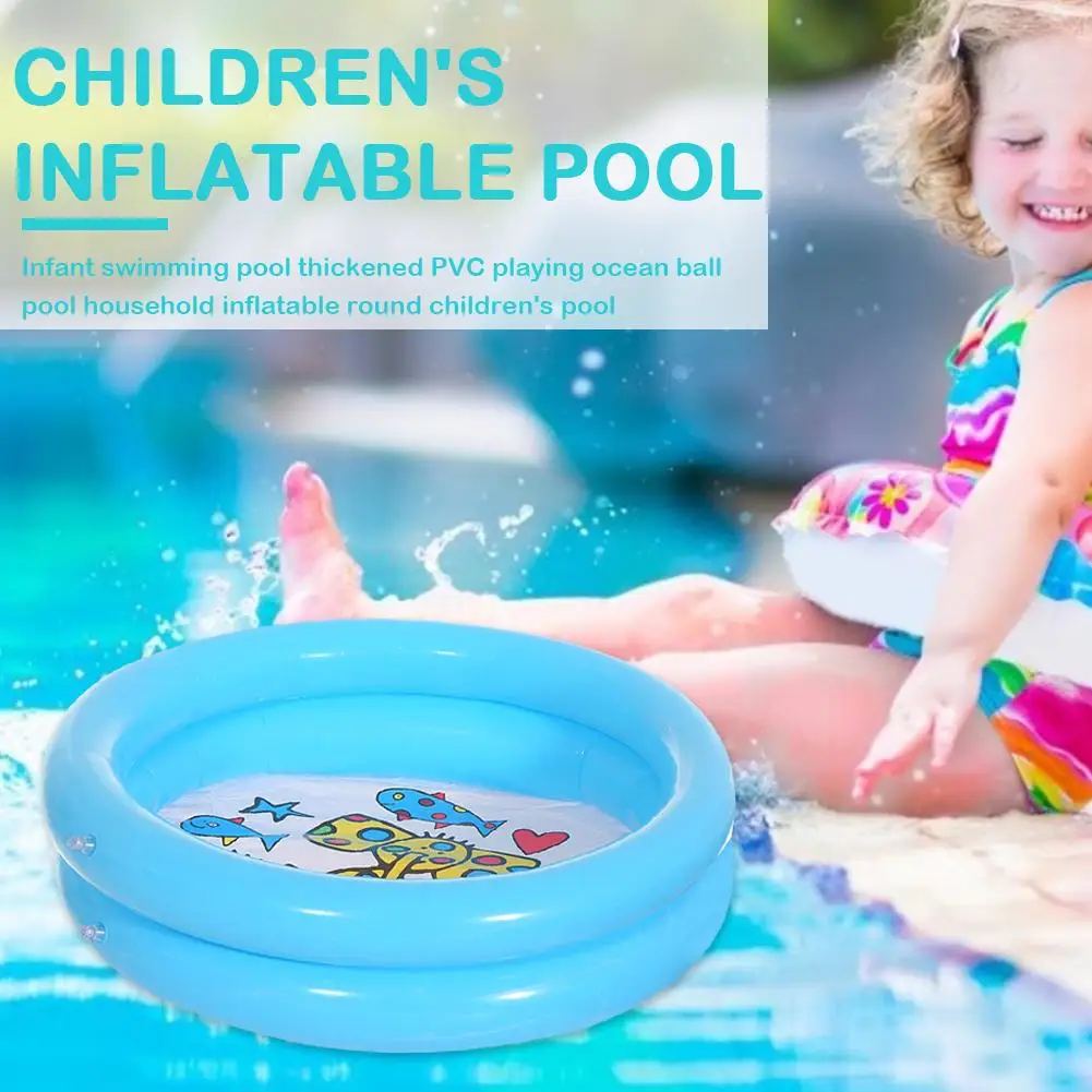 Baby Swimming Pool Children Summer Kids PVC Inflatable Round Bath Tub Water Toys