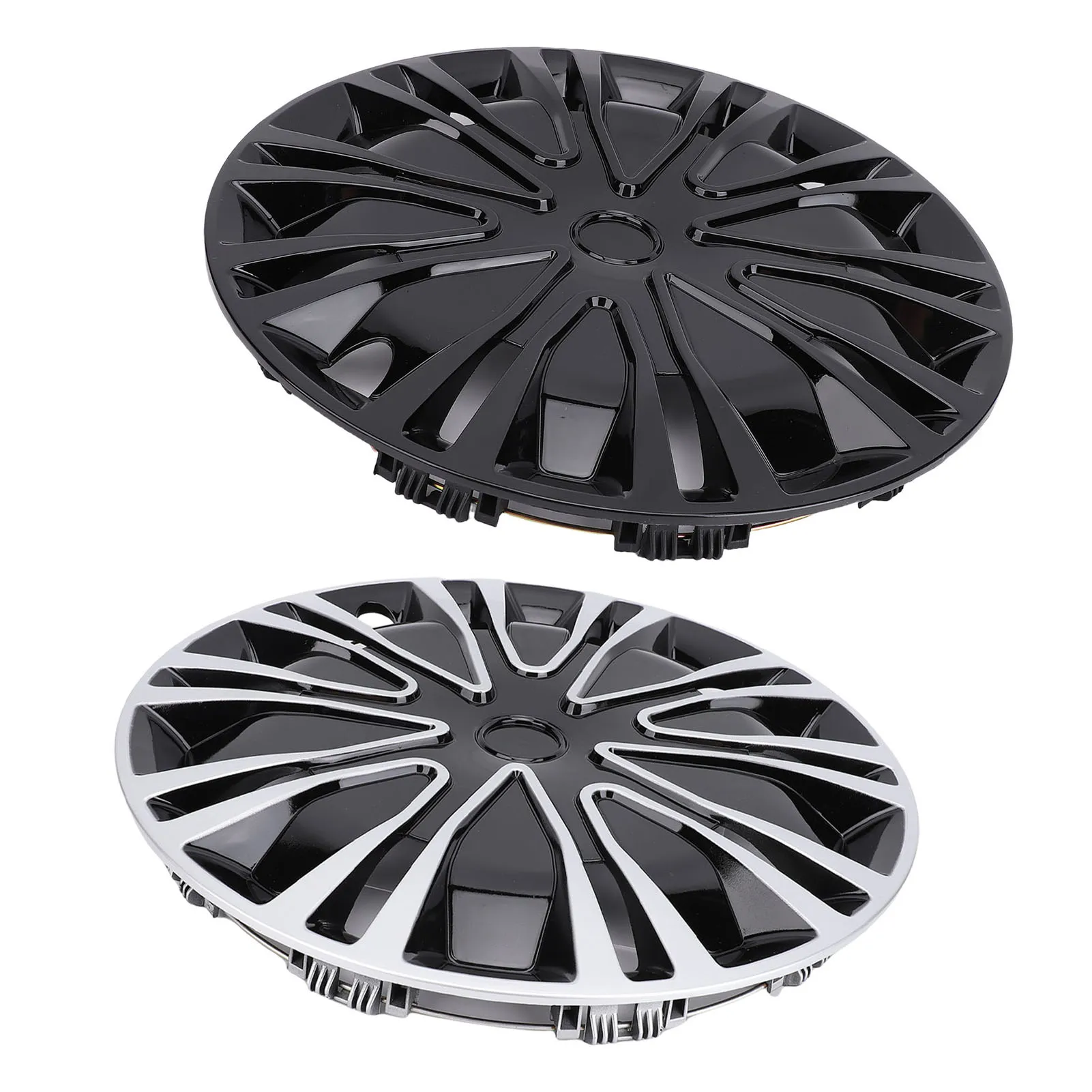 15in Hubcaps Full  Stylish Look  Fit  R15 Wheel Rim Cover for Most Cars Truck SUV Wheel Hub