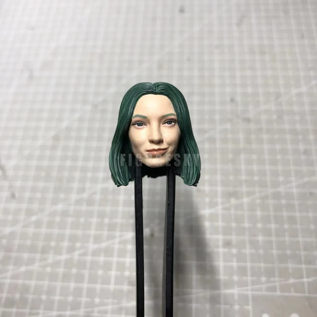 

Pre-sale Painted Service 1/10 1/12 Scale Emma Dumont Green Hair Head Sculpt fit 6" 7" Figure SHF MAFEX ML MEZ NECA MCF