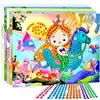 5/10/20pcs/Lot DIY Diamond Stickers Handmade Crystal Paste Painting Mosaic Puzzle Toys Random Color Kids Stickers Gift Children 2