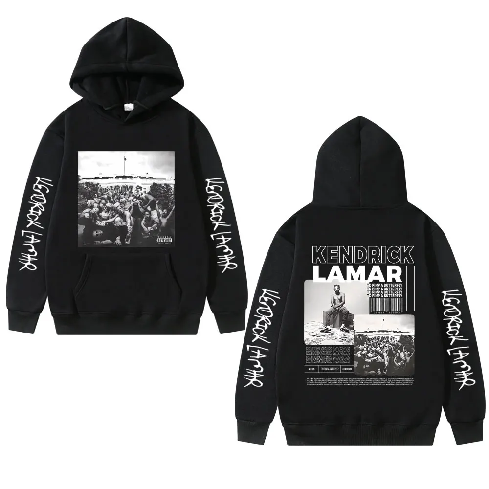 

Rapper Kendrick Lamar To Pimp A Butterfly Graphic Hoodie Men Women Hip Hop Rock Style Tracksuit Male Fashion Oversized Hoodies