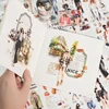 1 Roll / Set PET Tape Fashion Girl Series Magazine Junk Journal Decoration Scrapbook Tape for DIY Kraft Custom Tape 3