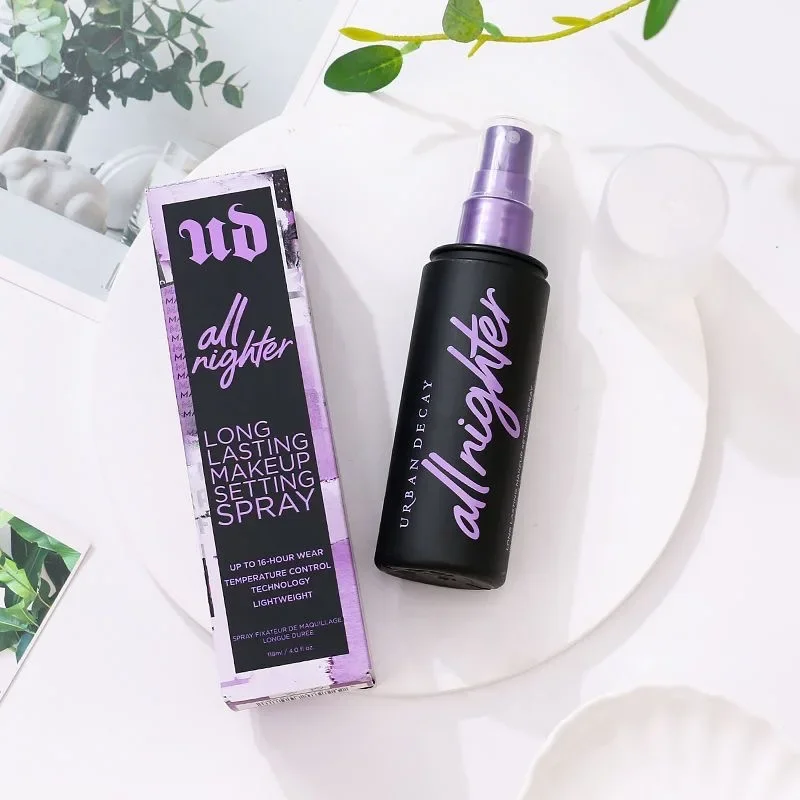 Urban Decay Makeup Setting Spray Fast-Forming Film Moisturizing Matte Non-Sticky Spray Oil Control Anti-Sweat Anti-Smudge 118ml makeup fixing spray