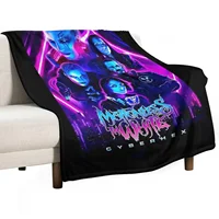 Motionless in white music t Throw Blanket Vintage Loose Blankets 1