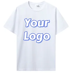 Personalized Unisex Cotton T - Shirt with Customizable Print Design - XXXL (White)