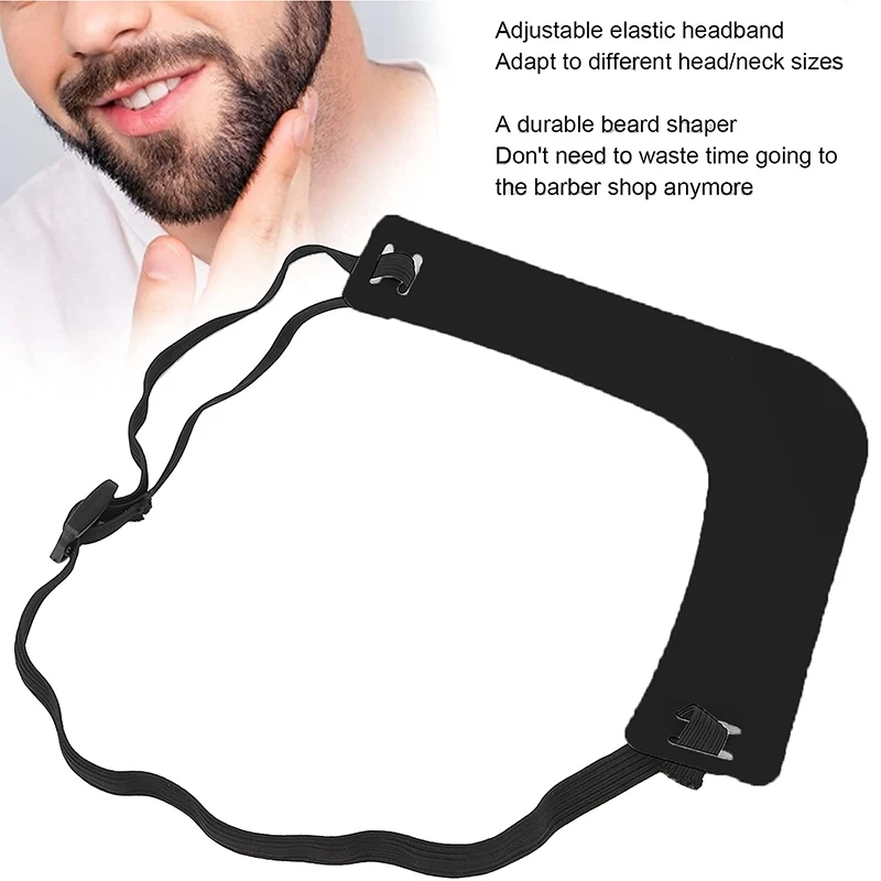 Beard Shaper Neckline Guide Neck Styler Neckline Beard Shaping Template Trimmer Tool Lineup Stencil Kit Line