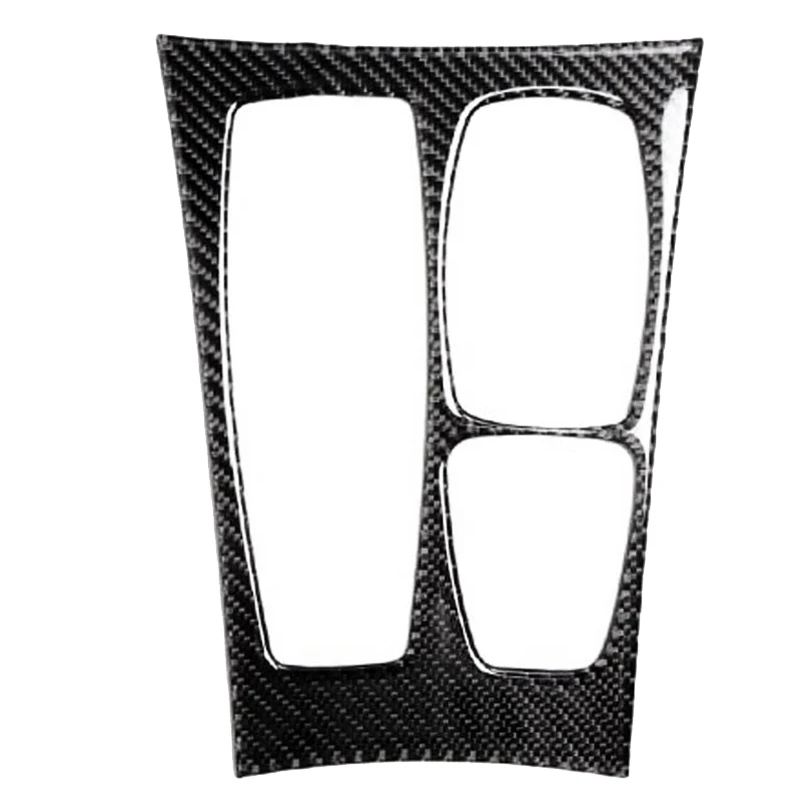 

Carbon Fiber Car Center Console Gear Shift Panel Cover Decoration Trim for-BMW X5 E70 2008-2013 X6 E71 2009-2014