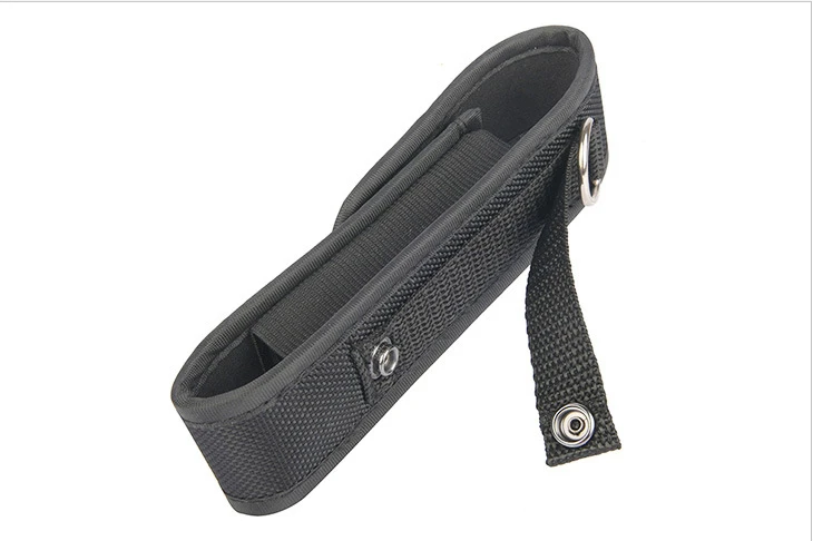 Description Picture 4 of item140 * 32mm Black Portable Nylon Strong Light Magic Tape LED Flashlight Cover