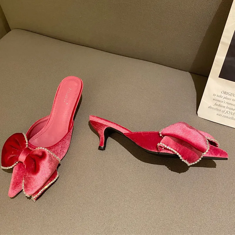 Low Heels Women Shoes Slip 