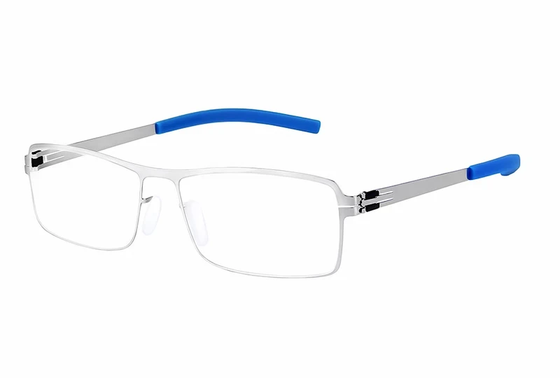Deutschland Design quadratische Brille Rahmen mit polarisierten Sonnenbrille gläsern ultraleichte Herren Clip-On ohne Schraube Brille Brillen – Detail 13