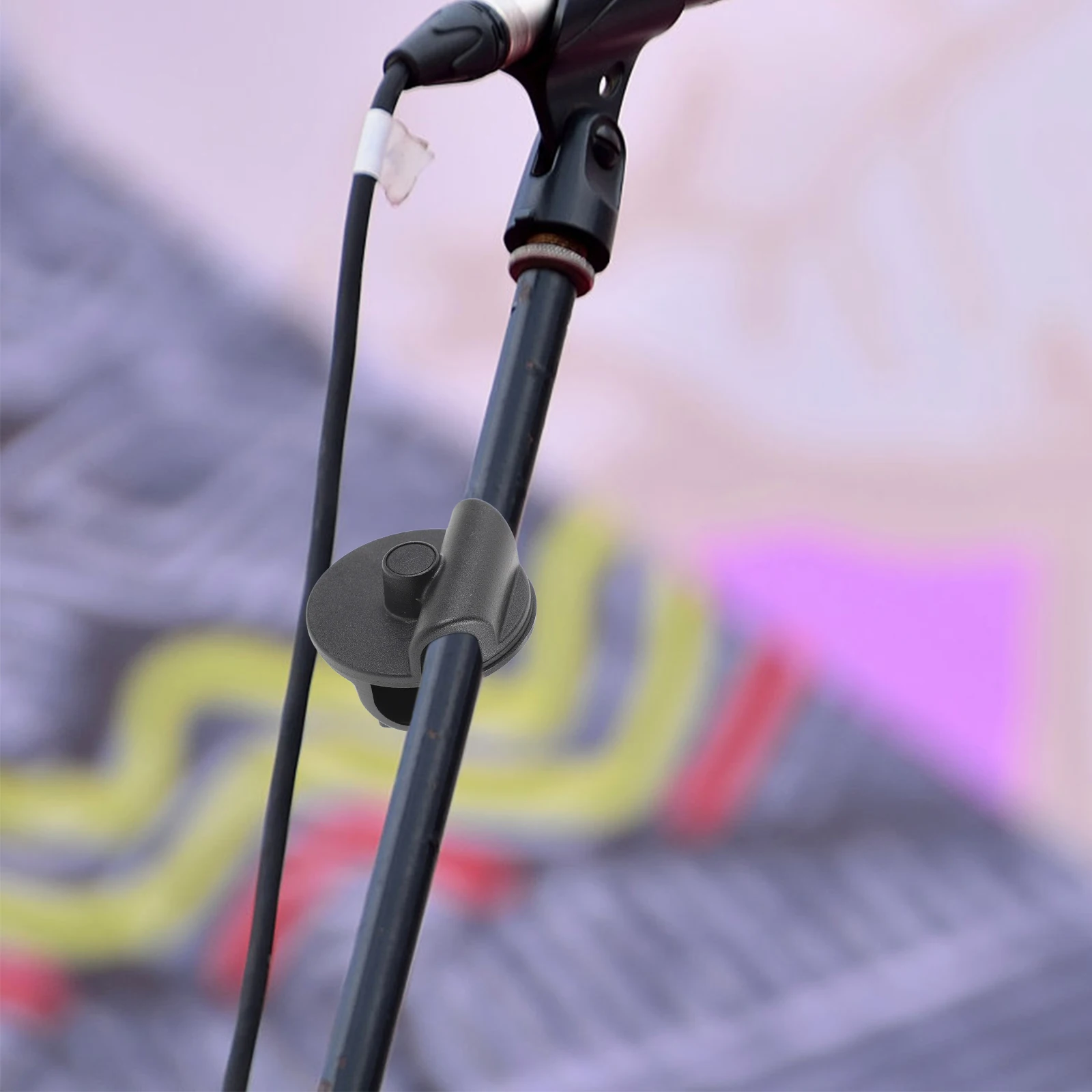 2pcs Microphone Arm Clamps Mic Holder Clips Rotatable Adjustable microphone mount clamp microphone clip holder