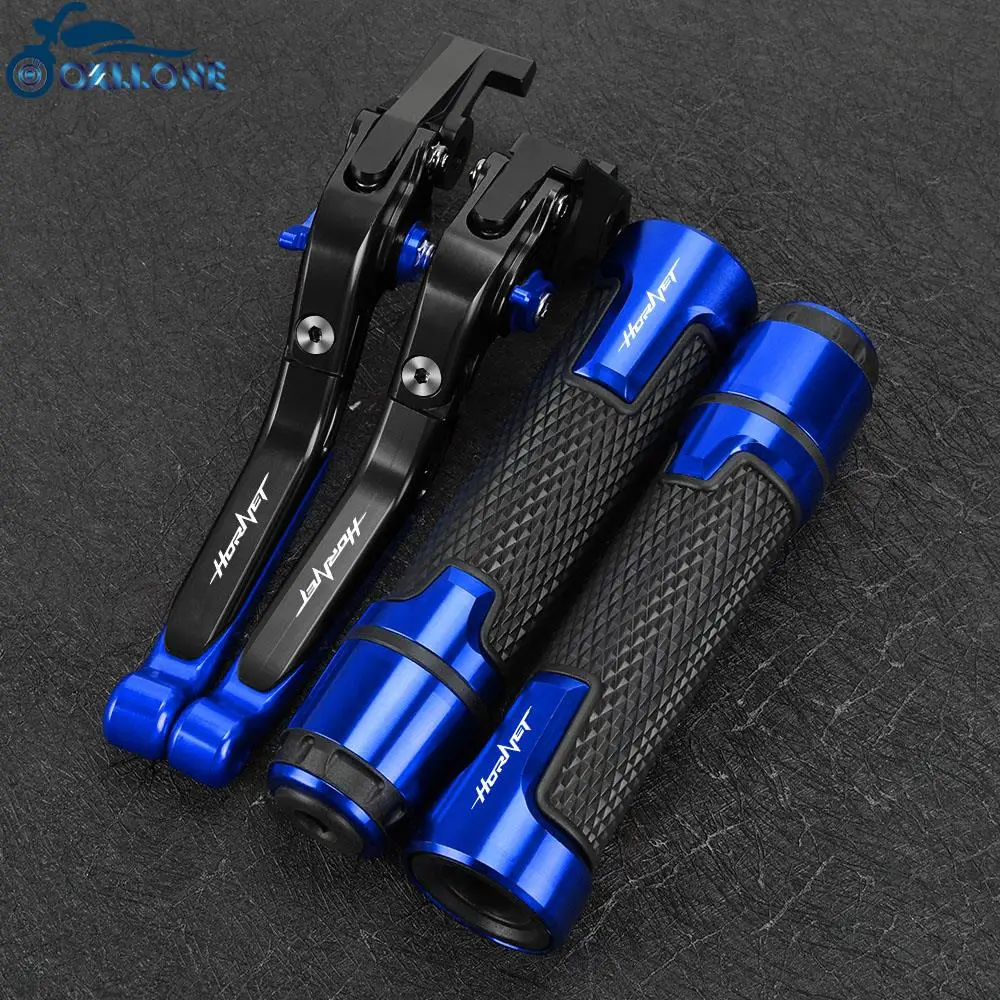 

For HONDA CB750 CB 750 HORNET 2023 Motorcycle Extendable Handbrake Brake Clutch Levers Handle Grip Handlebar Grips