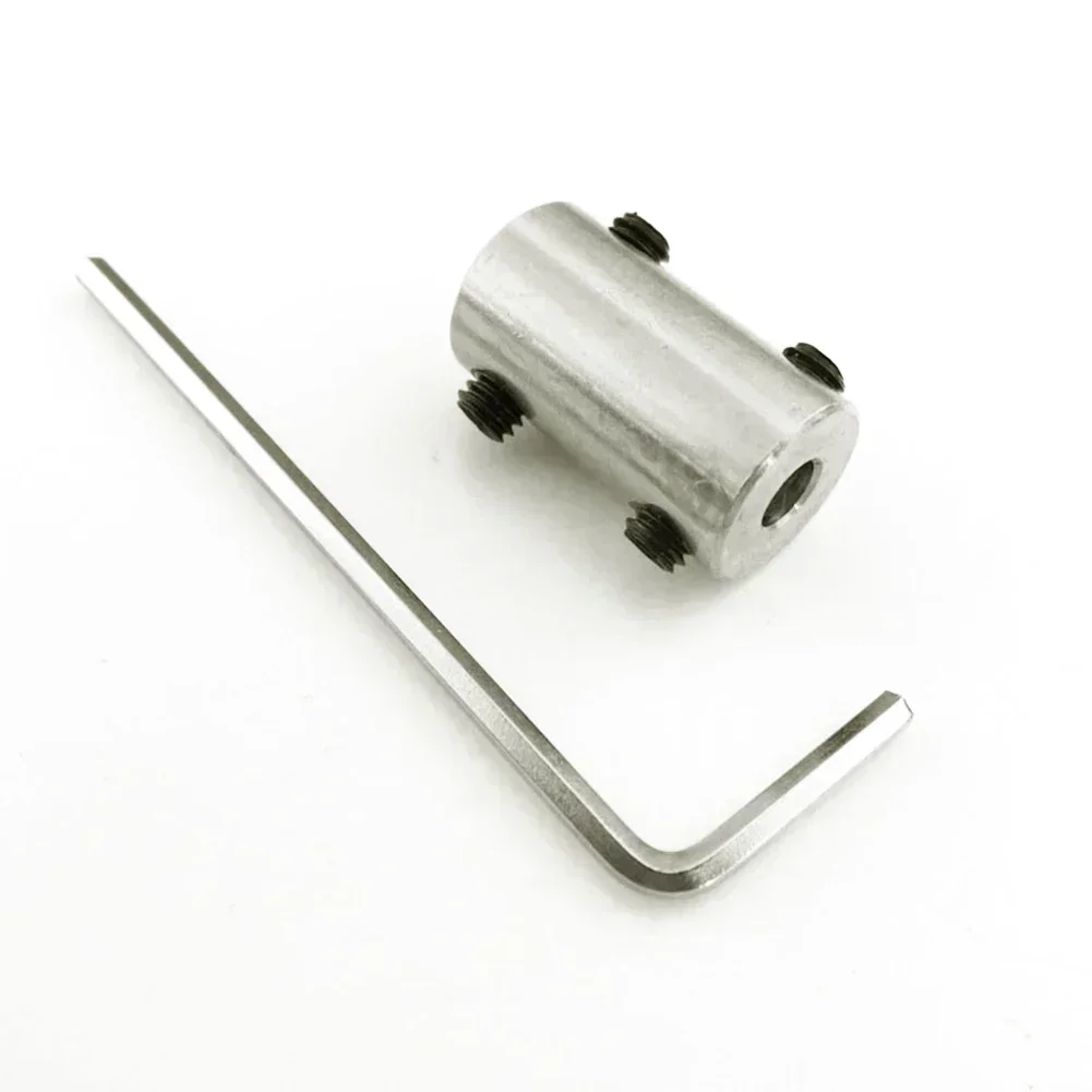 4mm/5mm/6mm/8mm/10mm Rigid Shaft Coupling Motor Connector Sleeve Transmission Connector Sleeve Adapter For RC Boat Car 1set