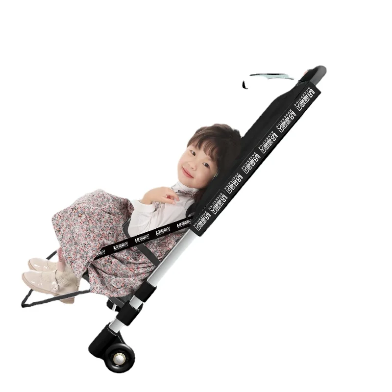 trike baby stroller can sit, lie,baby suitcase light and foldable baby to travel and walk shopping cart with