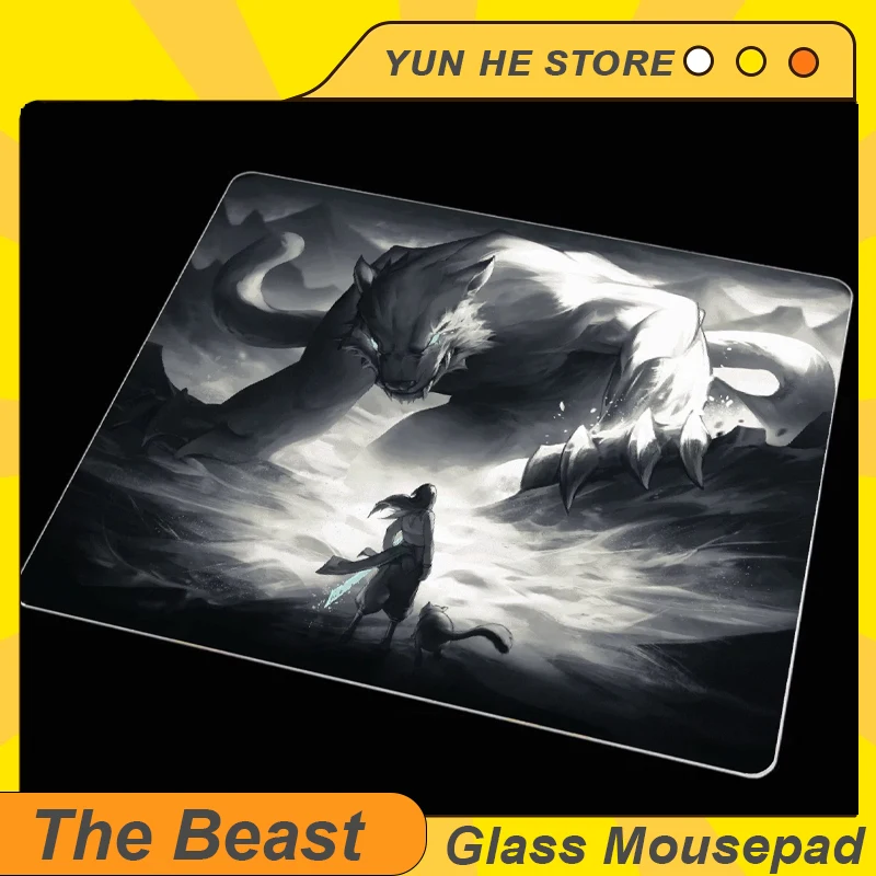 The Beast Glass Mouse Pad Upgrade Coated Full Coverage Primer