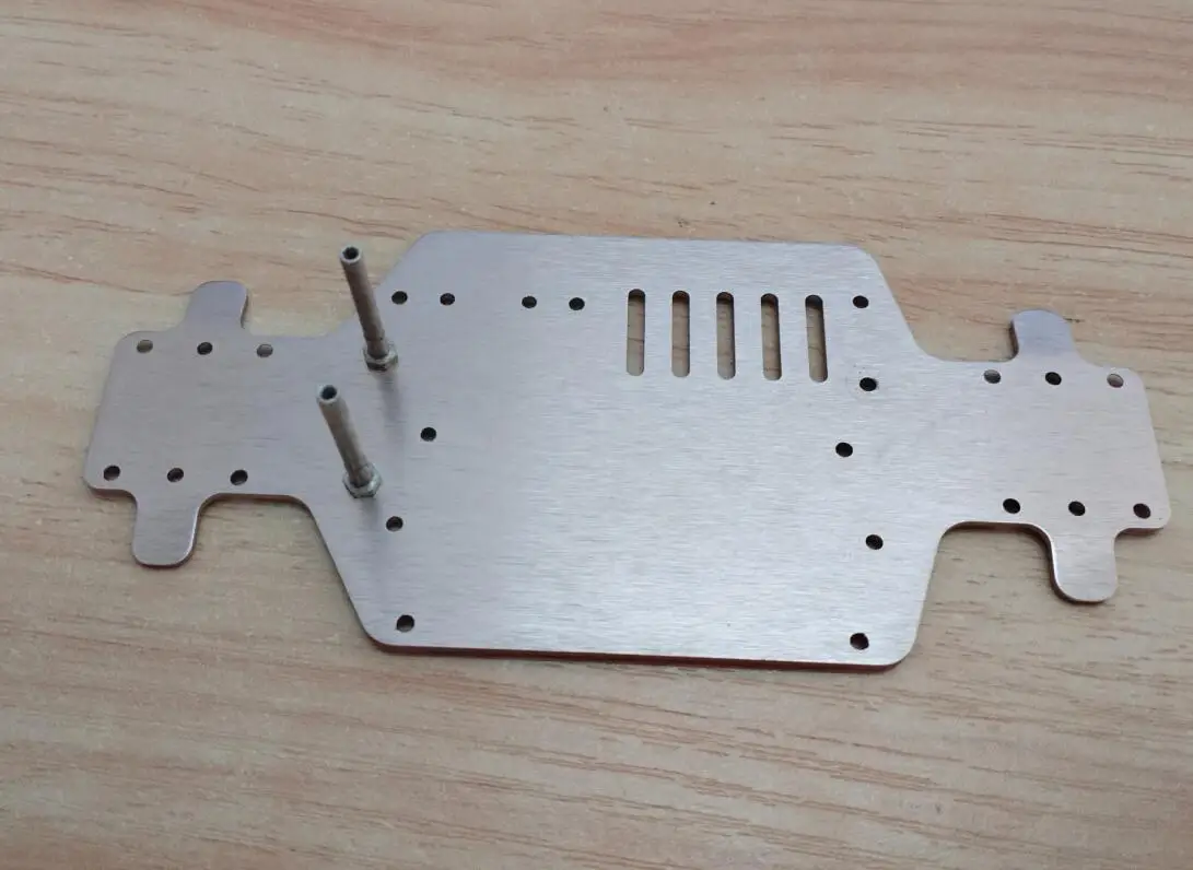 

WLtoys a202 a212 a222 a232 a242 a252 1:24 RC Car Spare Parts alloy car bottom A202-01