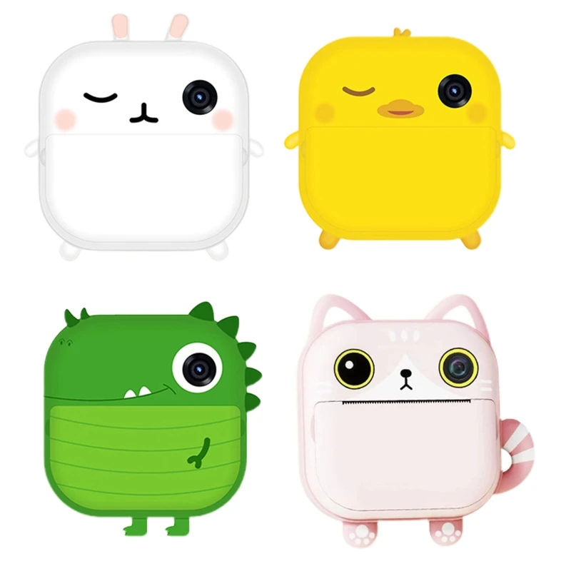 

Kids Instant Print Camera with 2.4" IPS Screen with Thermal Printing Papers