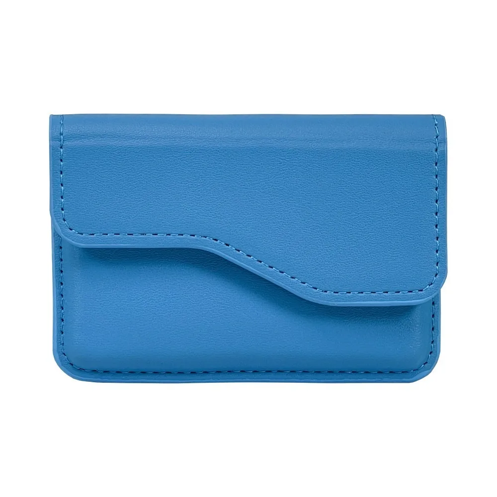 Sleek Magnetic PU Leather Flip Wallet & Card Holder