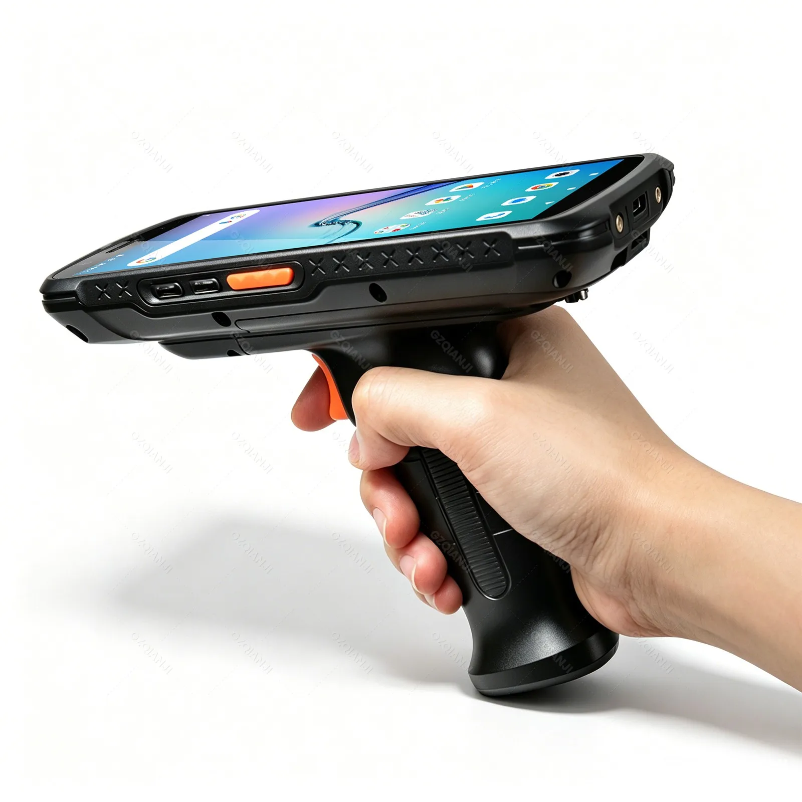 안드로이드 15 러기드 PDA 제브라 SE4710 스캐너 1D 2D 바코드 스캔 핸드헬드 터미널 (NFC 그립, 충전기, 크래들 옵션)