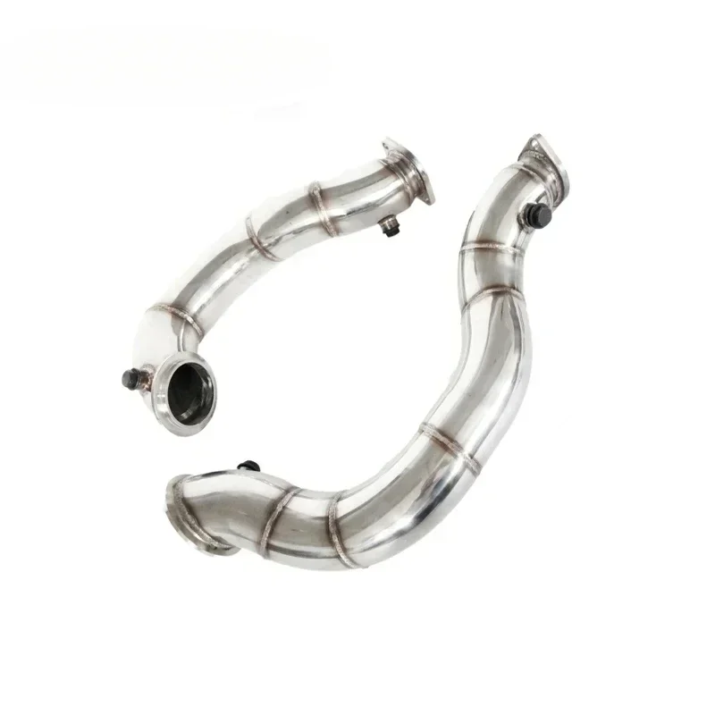 Stainless Steel Exhaust Pipe, Car Exhaust System, High Flow, 3 ", fit for 07-10 BMW N54 304