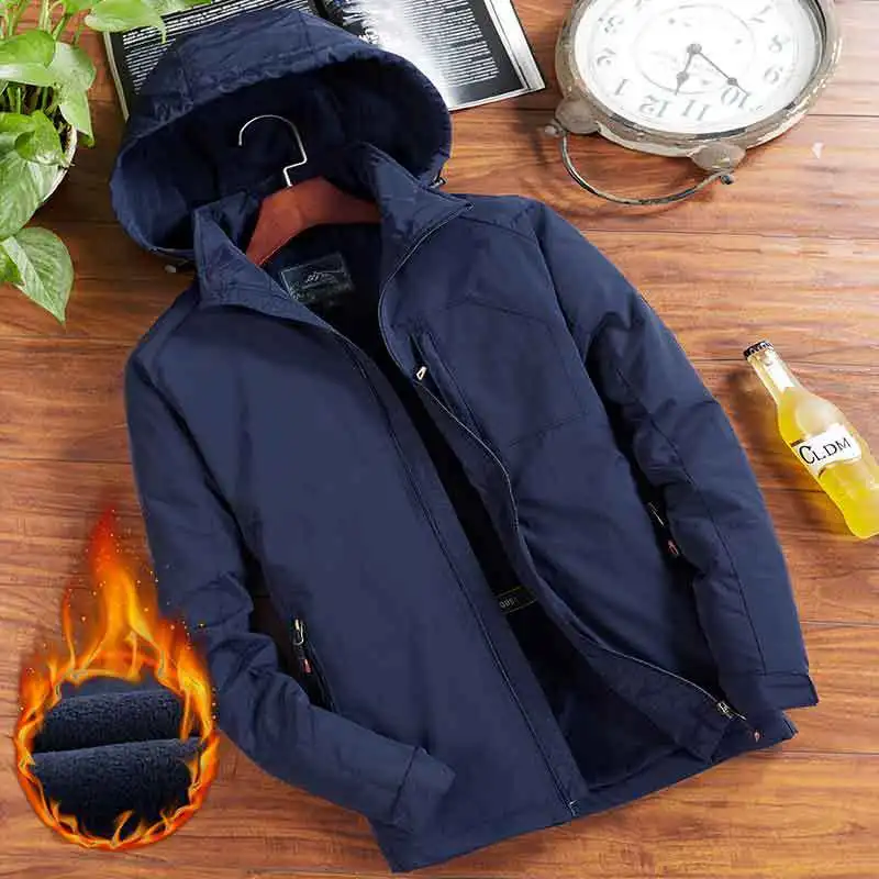 

2023 Autumn and Winter Fleece-Lined Thickened New Warm Outdoor Clothing Mountaineering Clothing