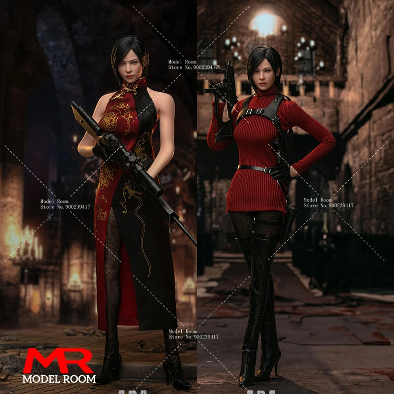 

2024 Q4 MTTOYS018 1/6 Ada Wong экшн-фигурка с двойной головой и подвижными глазами 12 дюймов Женская Solider полный комплект Коллекционная модель игрушка