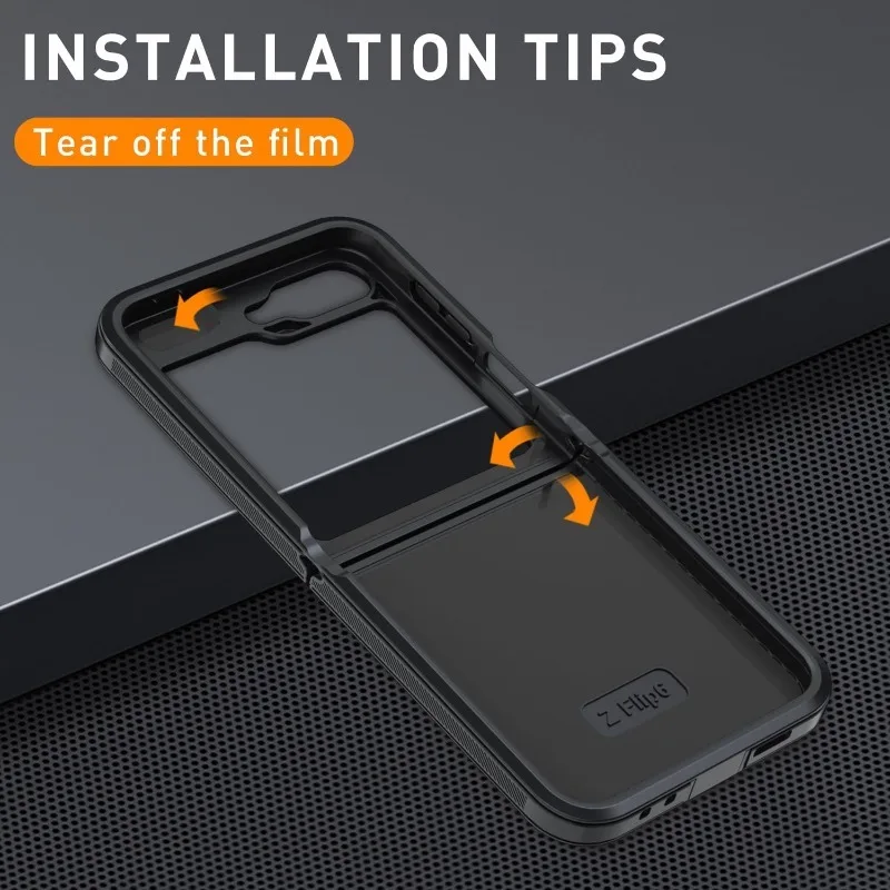 Durable Matte Heavy Duty Phone Case with Clip - Shockproof Military Grade Protection