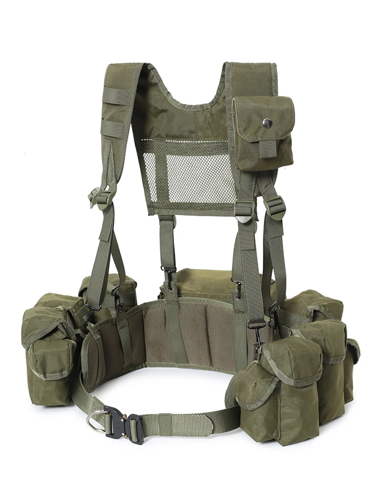 Russian Green Ruin Tactical Vest Multifunctional Molle System