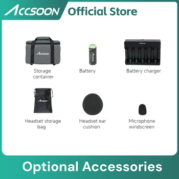 Accsoon Accessori per CoMO /CoMo SE Accessori opzionali Accessori per cuffie interfono wireless ACC30 ACC28 ACC22