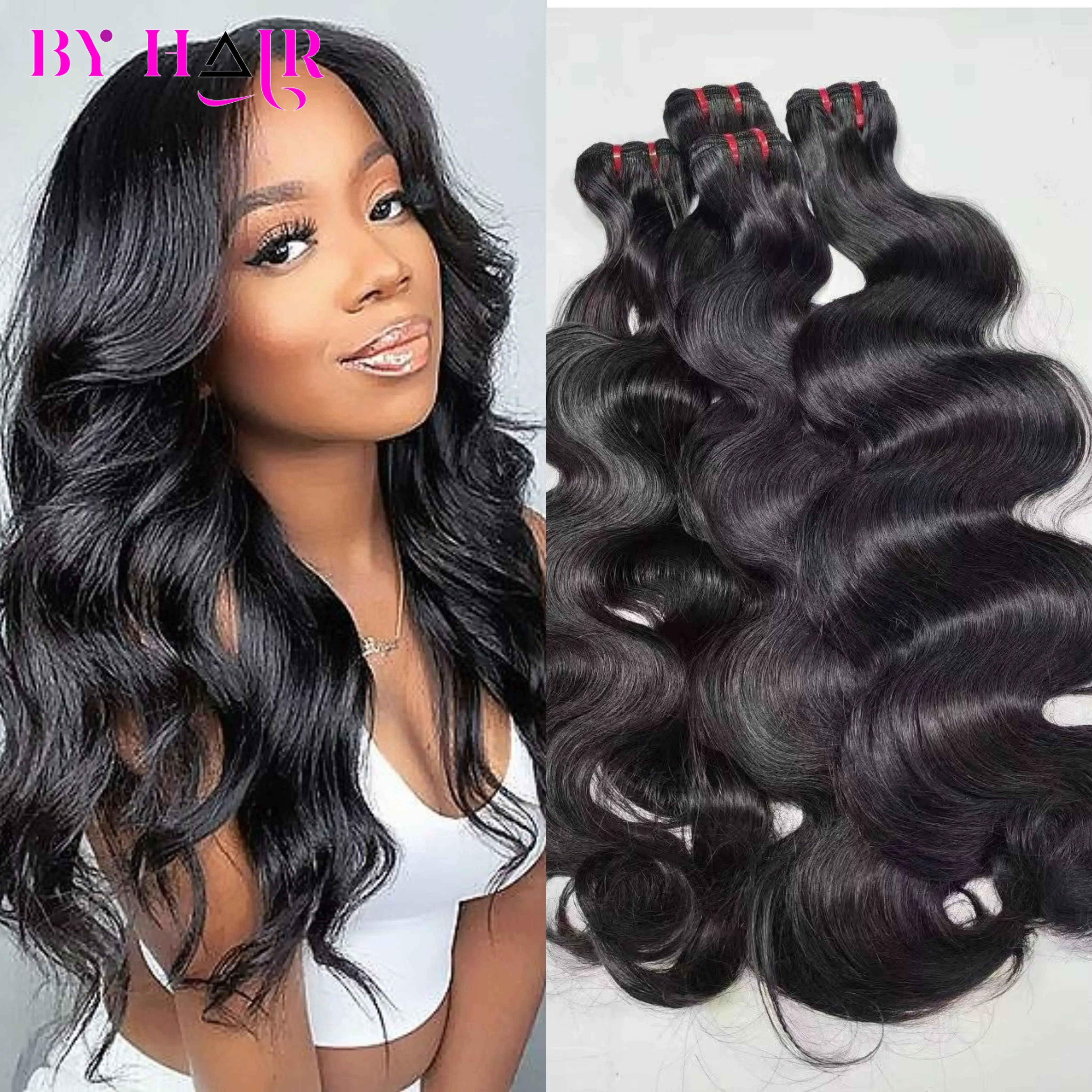 15A-Super-Double-Drawn-Body-Wave-Bundles-Full-Thick-Human-Hair ...