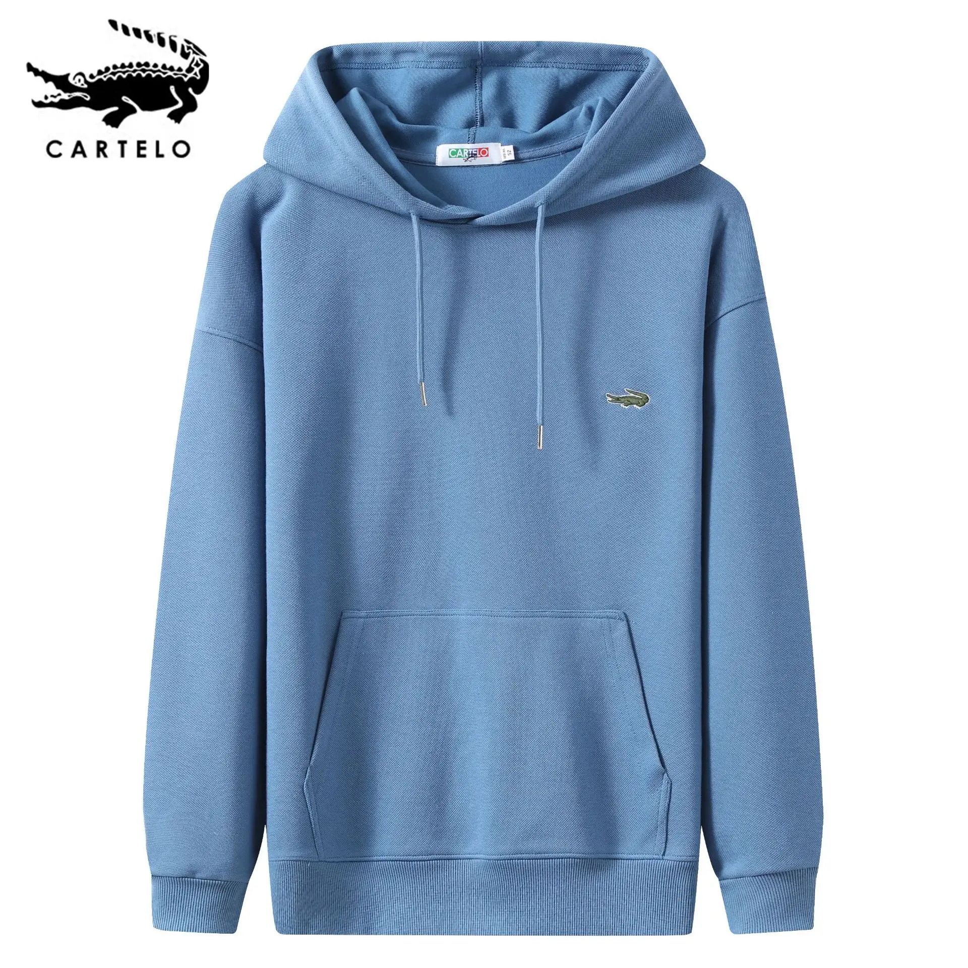 

Catilla Crocodile 3203 Is A Capped Classic Autumn Cotton Sweatshirt