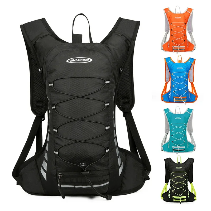 

Ultralight Bicycle Bag with Water Bladder Waterproof Outdoor Sport Cycling Rucksack Hydration Backpack Hiking Bike MTB Gym Pack