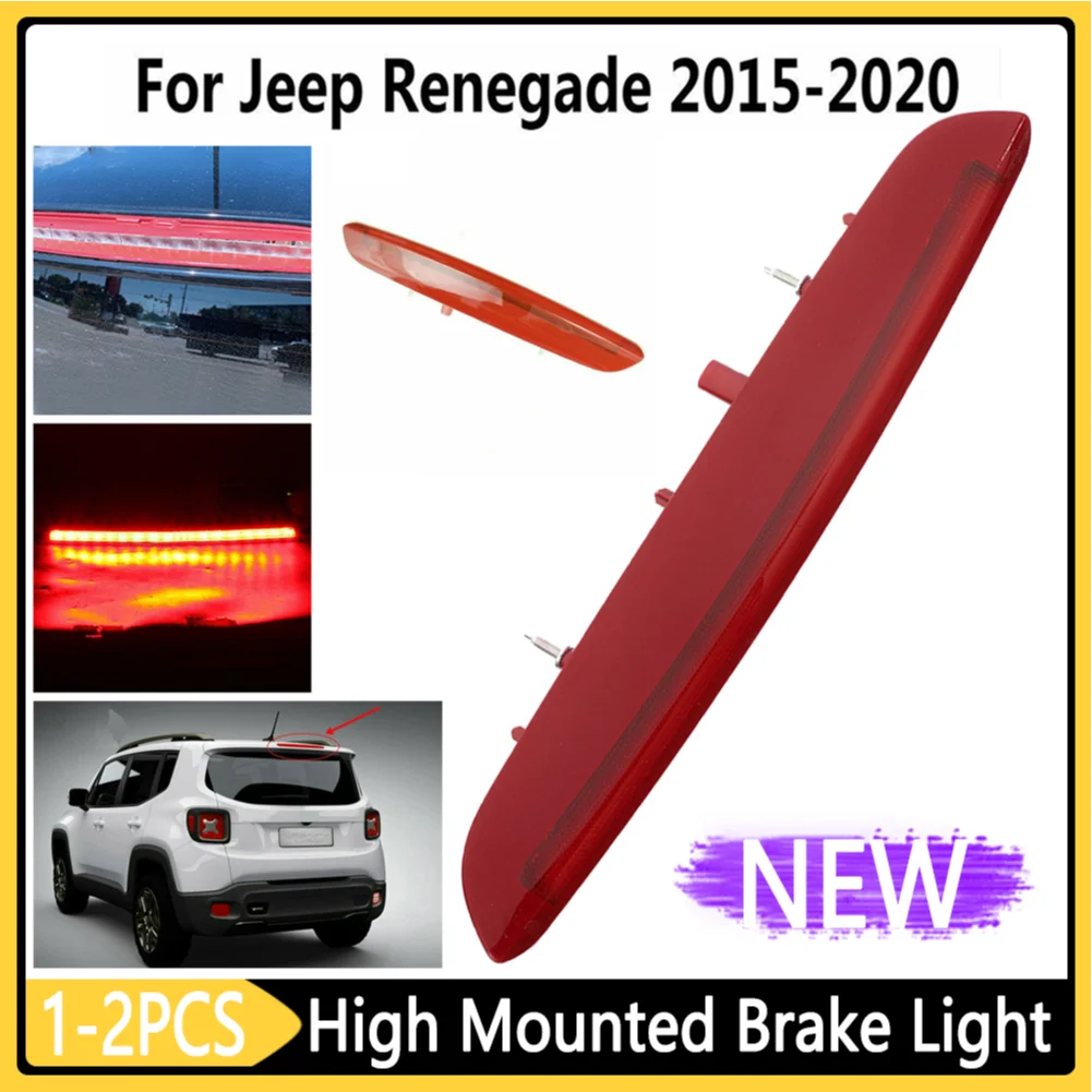 12PCSCarLEDThirdBrakeLightForJeepRenegade20152020Rear