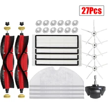 

Mop Cloth Main Brush HEPA Filter Kit For Xiaomi For Roborock S6 S5 Max Spare Parts S50 S55 S60 Robot Vacuum Cleaner Accessories