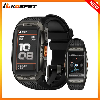 2025 KOSPET TANK X2 Ultra Smart Watch For Men 3D Curved Screen Compass Altimeter Barometric IP69K 5ATM Waterproof 1.64'' AMOLED 1
