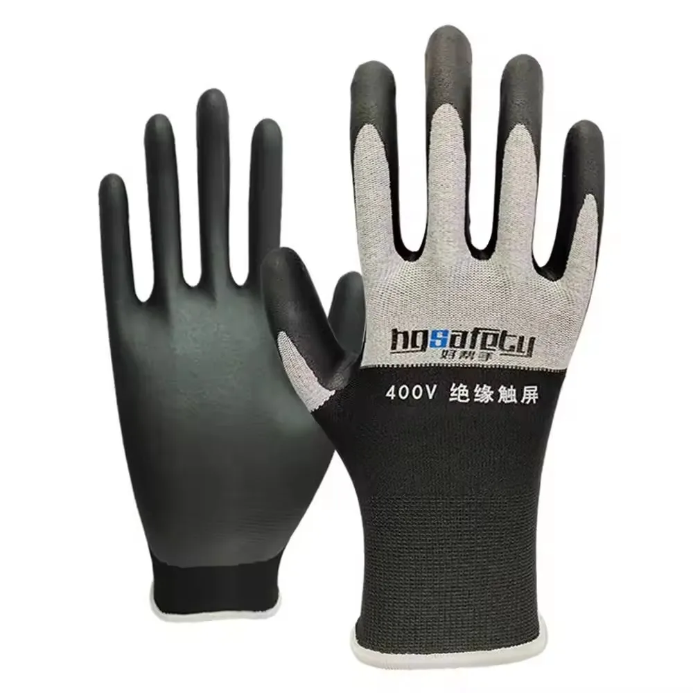 Elektrische Handschoenen Geïsoleerde Elektricienhandschoenen 400V - Vlamvertragend & Antislip | Met Touchscreen Vingertoppen Voor Veilig Werk 400V Isolatie Handschoenen Antislip