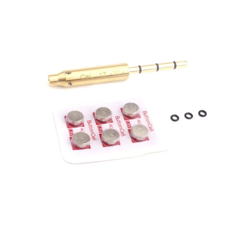 Laser Bore Sight Hunting .22LR Long Rifle for 9mm.38spl/.177/.223Rem/10mm 40S&W Cal Glock 43 17 19 AK47 74